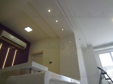 اجرای میز رزروشن از کف تا سقف به صورت یکپارچه