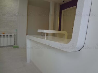 اجرای میز رزروشن از کف تا سقف به صورت یکپارچه