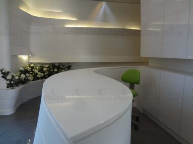 اجرای فوق حرفه ای کورین و کوارتز در یک دندانپزشکی در ظفر