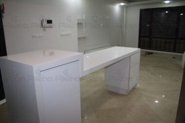 اجرای کابینت و کانتر آشپزخانه در منزل مسکونی نیاوران